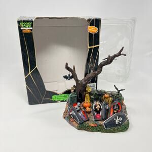 Vintage Lemax Spooky Town A Little Night Music 73601 Halloween Decor 2007 W/ Box